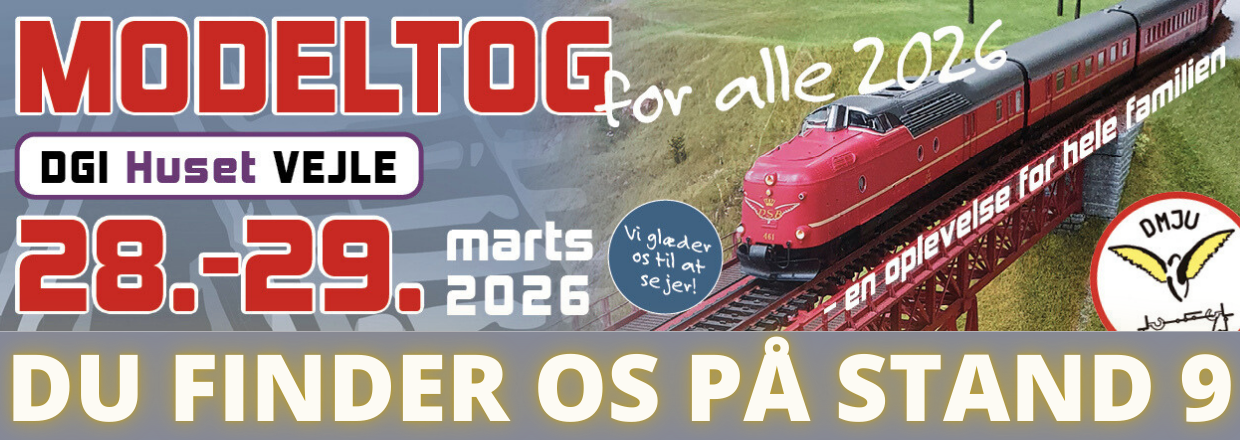 DMJU UDSTILLING I VEJLE 2026 S�NDAG 29. MARTS 10:00 - 16:00