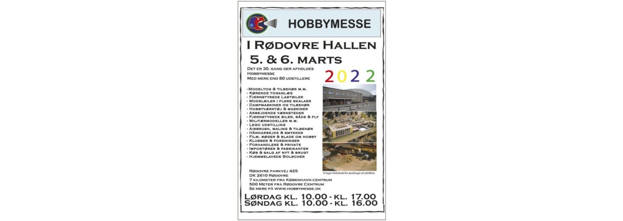 HOBBY MESSE - RDOVRE HALLEN