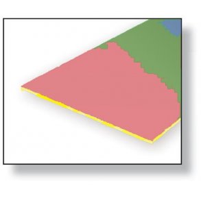 Glatte, transparente og farvede plader