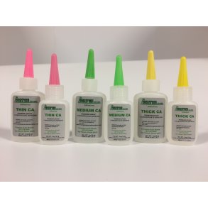 Lim og diverse tilbehør