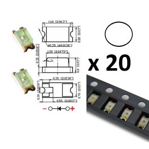 Nettog SMD 0603 HVID-20pak