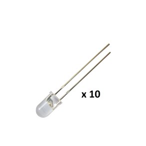 Nettog 3mmKLAR/RD-10pak